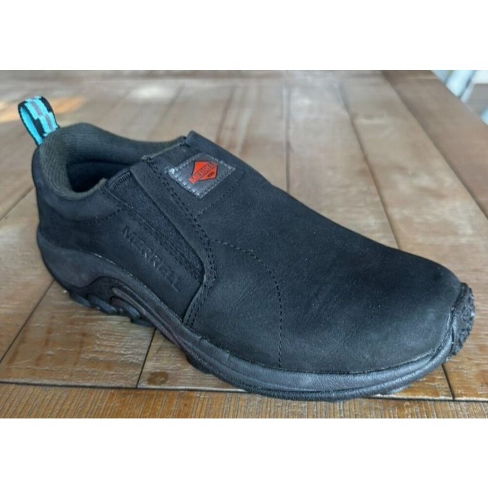 Merrell Women’s Work Jungle Moc Black Leather Size 7.5 J099306